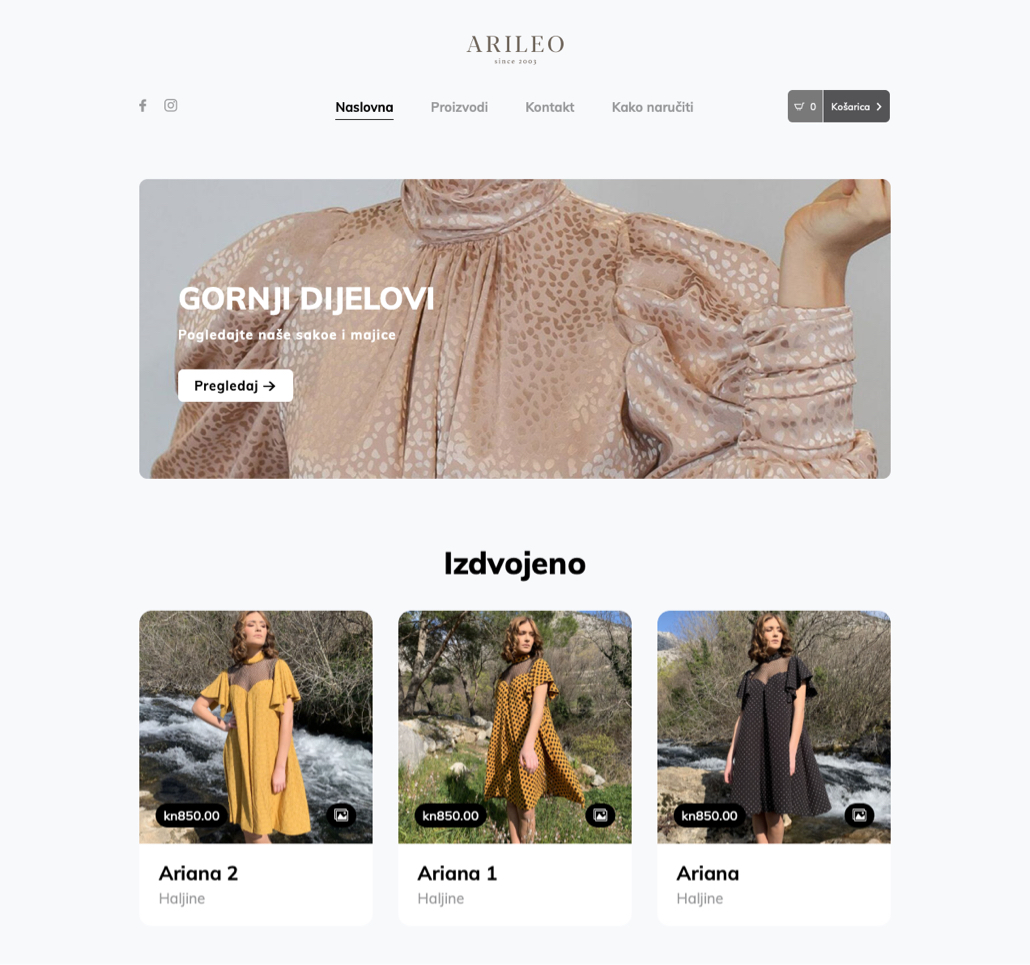 Dritto i Arileo – Hrvatski proizvod za svjetsko tržište